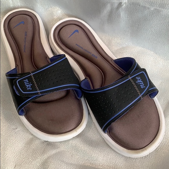 nike adjustable slides with memory foam